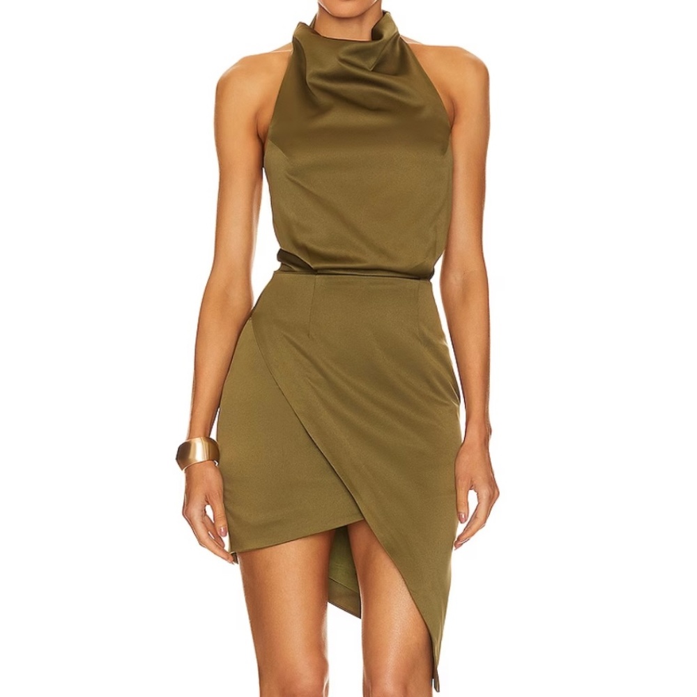 NWT - Elliatt Camo Dress in Khaki (from revolve)